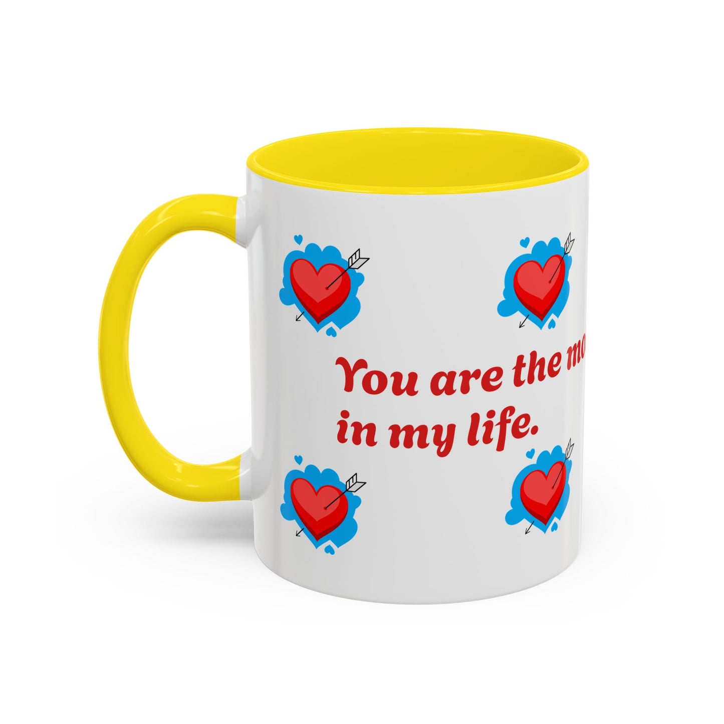 Accent Love Mug - Ideal Gift for Romantic Moments, Coffee Lover's Companion, Valentine's Day Decor, Heartwarming Kitchen Item, Cute [...]