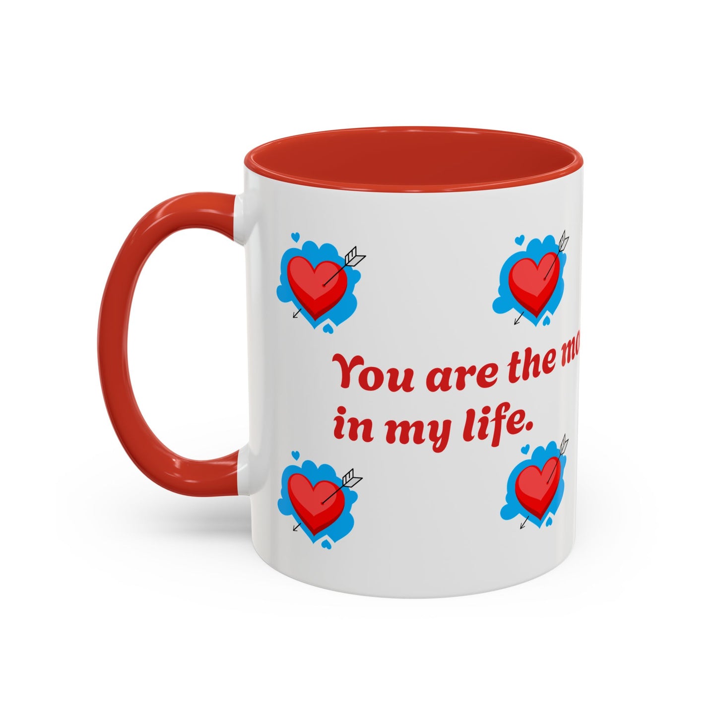 Accent Love Mug - Ideal Gift for Romantic Moments, Coffee Lover's Companion, Valentine's Day Decor, Heartwarming Kitchen Item, Cute [...]