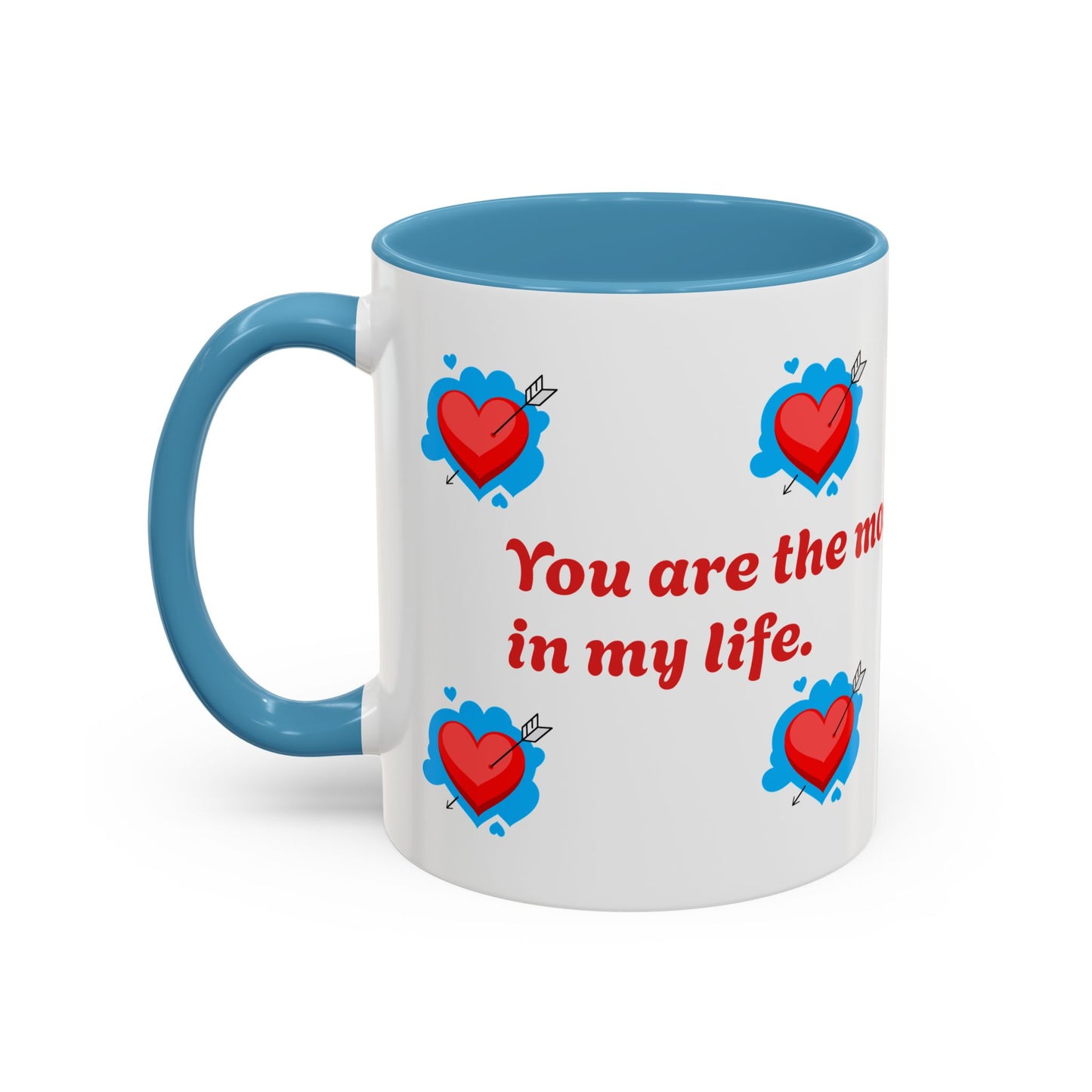 Accent Love Mug - Ideal Gift for Romantic Moments, Coffee Lover's Companion, Valentine's Day Decor, Heartwarming Kitchen Item, Cute [...]