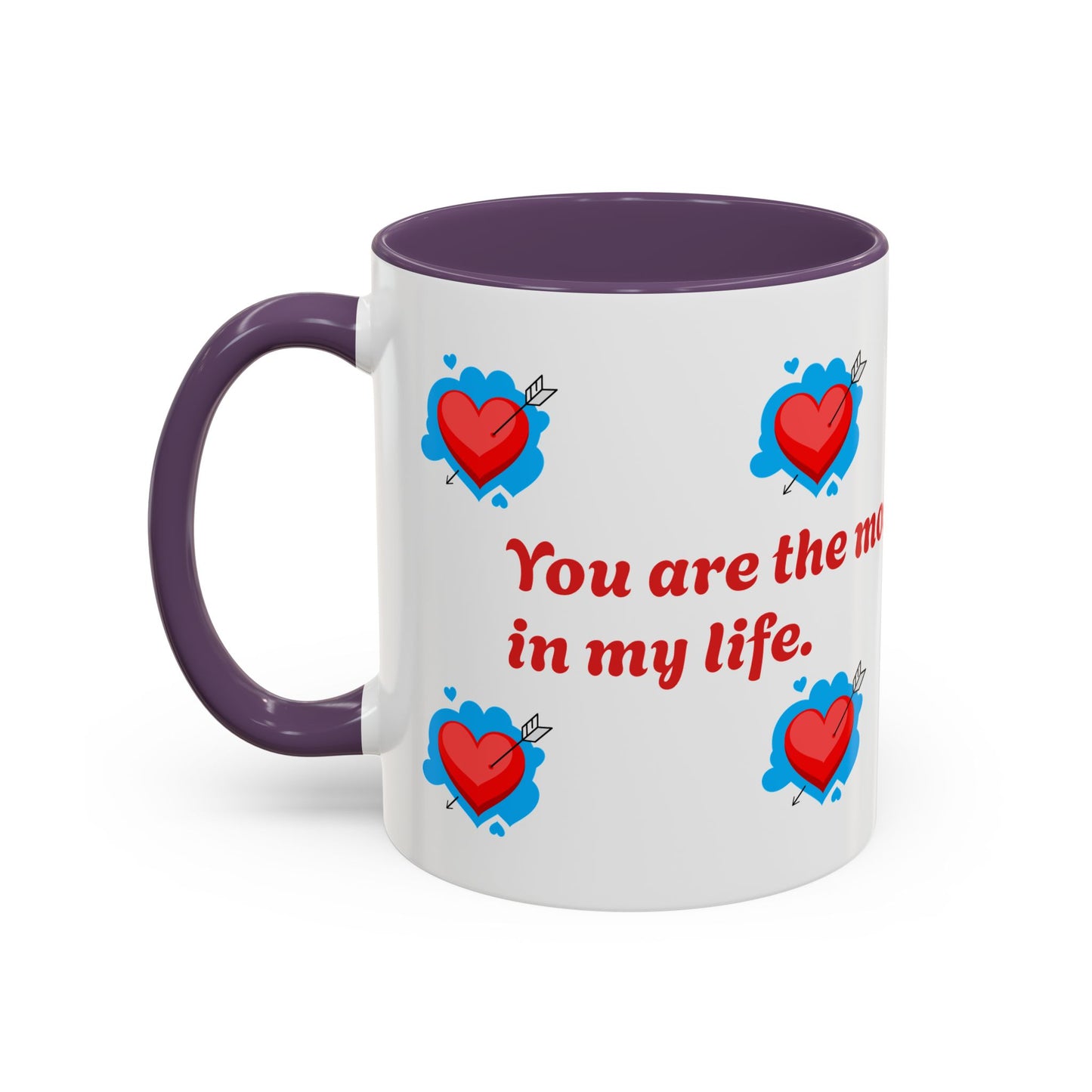 Accent Love Mug - Ideal Gift for Romantic Moments, Coffee Lover's Companion, Valentine's Day Decor, Heartwarming Kitchen Item, Cute [...]