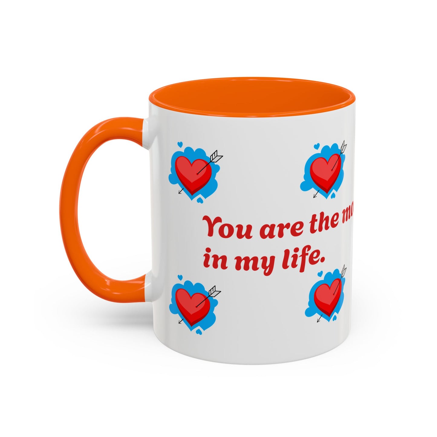 Accent Love Mug - Ideal Gift for Romantic Moments, Coffee Lover's Companion, Valentine's Day Decor, Heartwarming Kitchen Item, Cute [...]