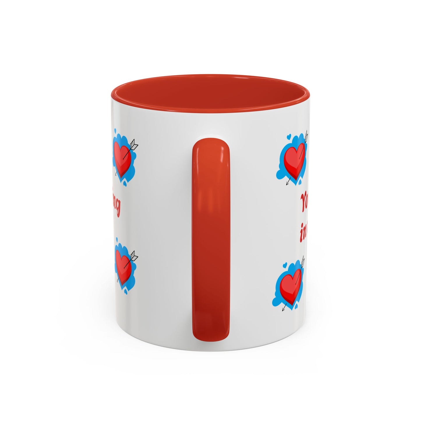 Accent Love Mug - Ideal Gift for Romantic Moments, Coffee Lover's Companion, Valentine's Day Decor, Heartwarming Kitchen Item, Cute [...]