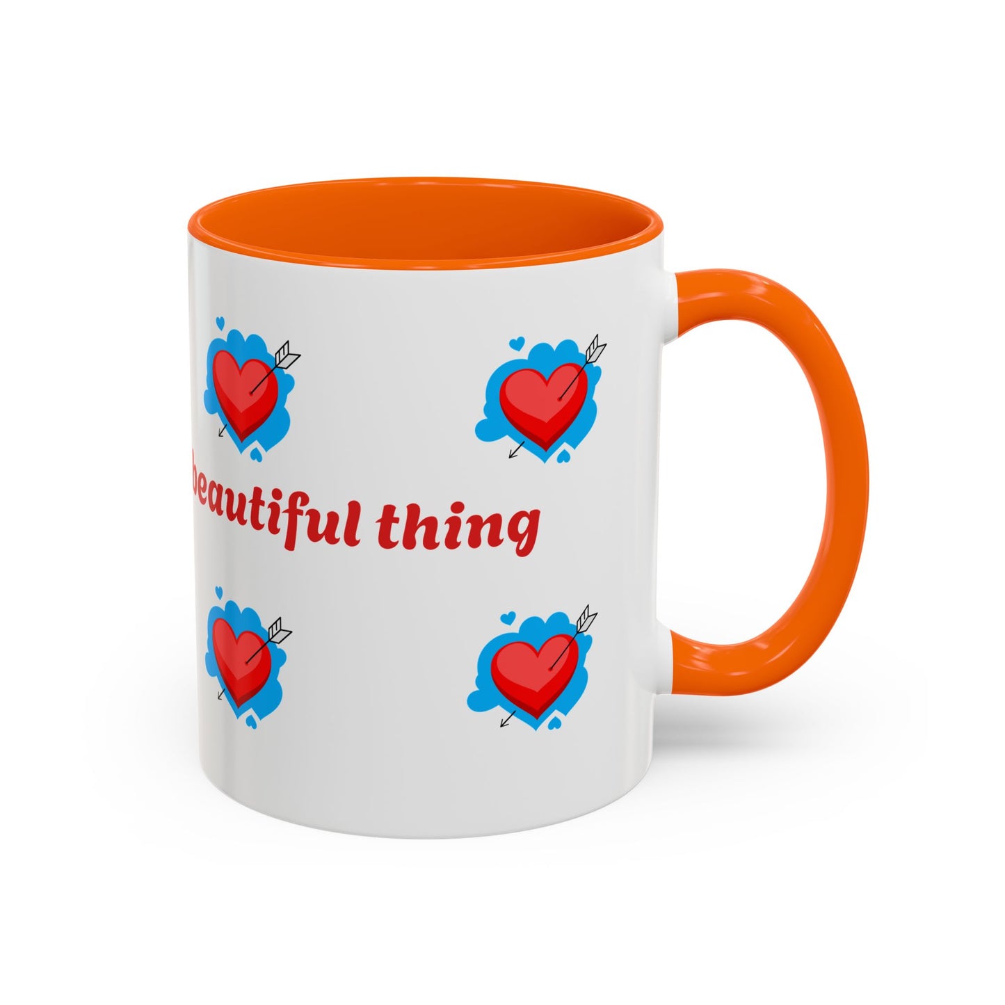 Accent Love Mug - Ideal Gift for Romantic Moments, Coffee Lover's Companion, Valentine's Day Decor, Heartwarming Kitchen Item, Cute [...]