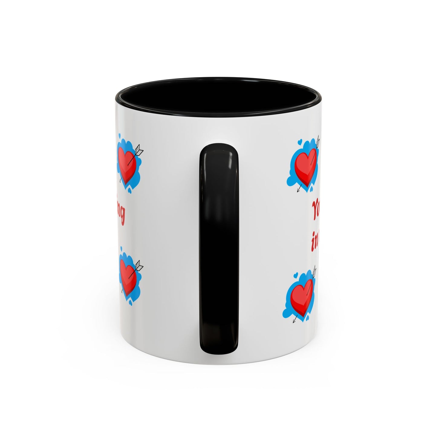 Accent Love Mug - Ideal Gift for Romantic Moments, Coffee Lover's Companion, Valentine's Day Decor, Heartwarming Kitchen Item, Cute [...]