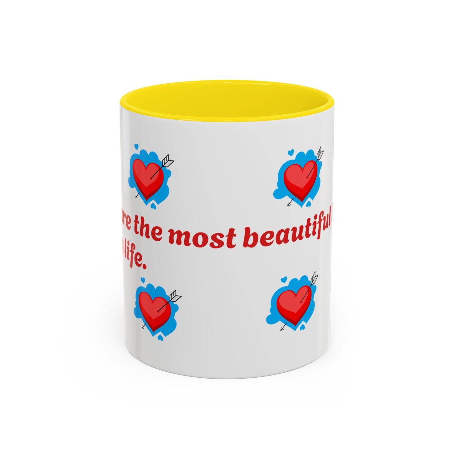 Accent Love Mug - Ideal Gift for Romantic Moments, Coffee Lover's Companion, Valentine's Day Decor, Heartwarming Kitchen Item, Cute [...]