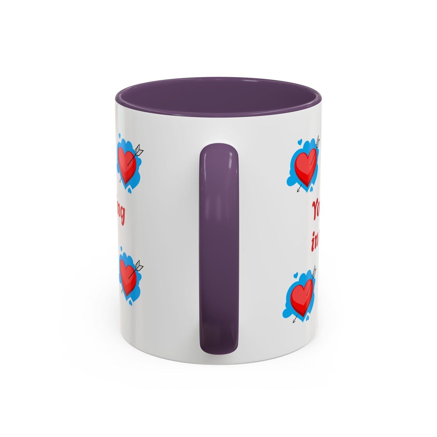 Accent Love Mug - Ideal Gift for Romantic Moments, Coffee Lover's Companion, Valentine's Day Decor, Heartwarming Kitchen Item, Cute [...]