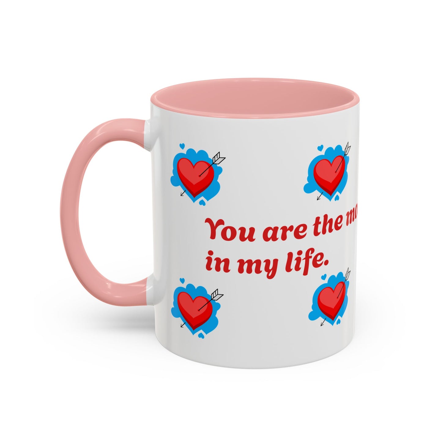 Accent Love Mug - Ideal Gift for Romantic Moments, Coffee Lover's Companion, Valentine's Day Decor, Heartwarming Kitchen Item, Cute [...]