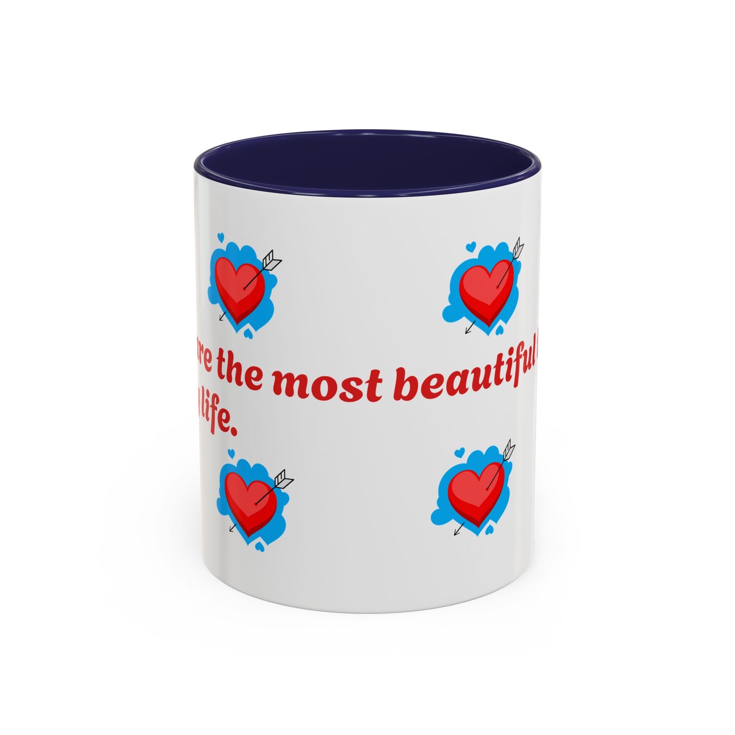 Accent Love Mug - Ideal Gift for Romantic Moments, Coffee Lover's Companion, Valentine's Day Decor, Heartwarming Kitchen Item, Cute [...]