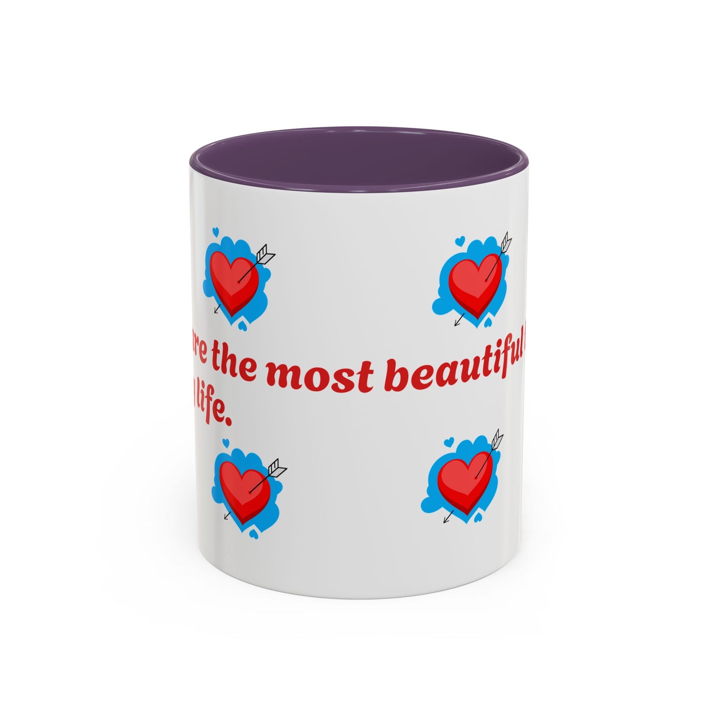 Accent Love Mug - Ideal Gift for Romantic Moments, Coffee Lover's Companion, Valentine's Day Decor, Heartwarming Kitchen Item, Cute [...]