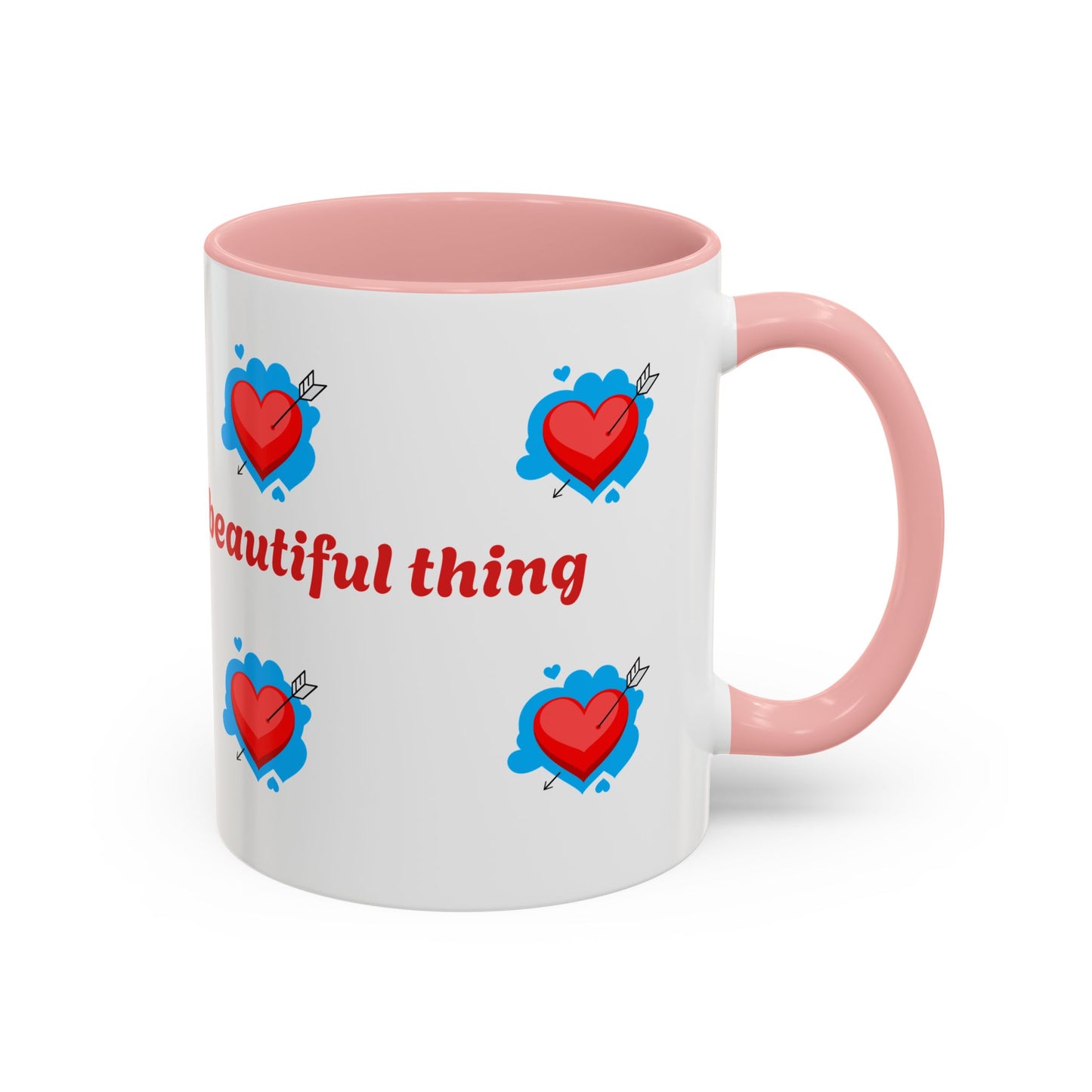 Accent Love Mug - Ideal Gift for Romantic Moments, Coffee Lover's Companion, Valentine's Day Decor, Heartwarming Kitchen Item, Cute [...]