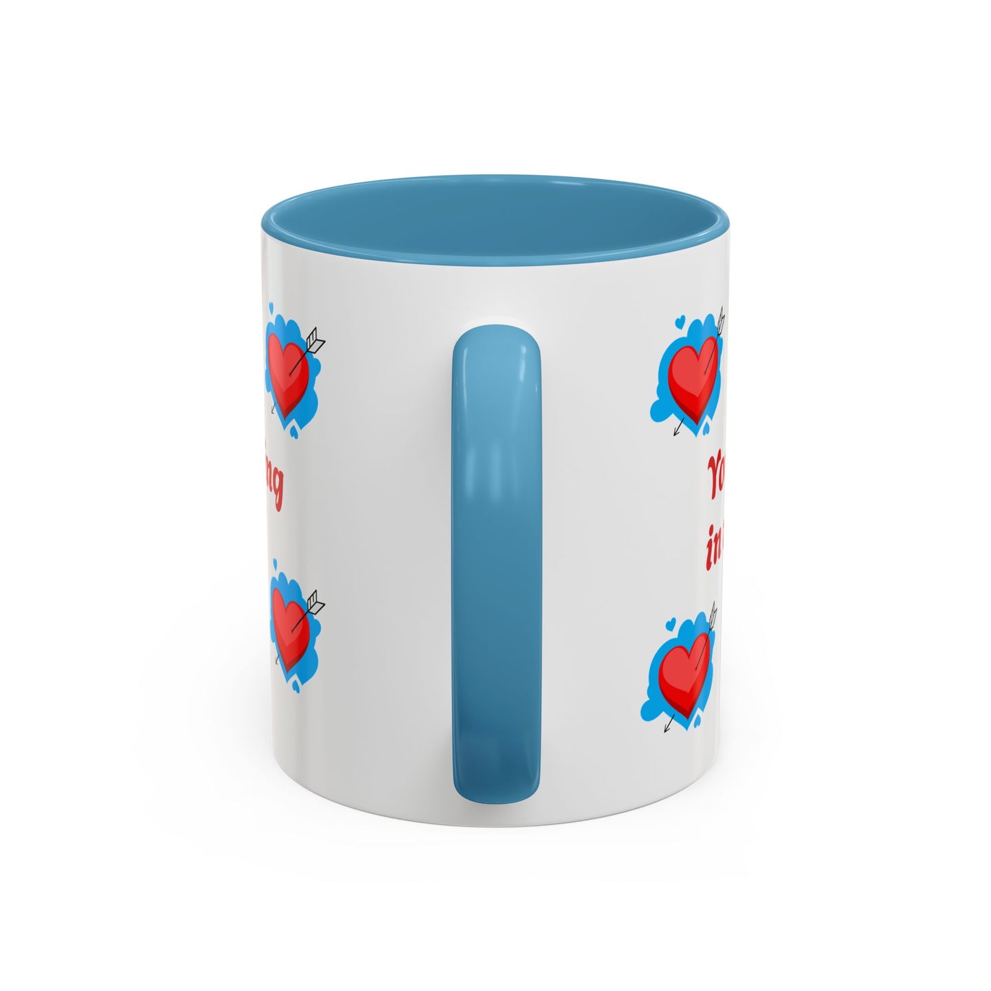 Accent Love Mug - Ideal Gift for Romantic Moments, Coffee Lover's Companion, Valentine's Day Decor, Heartwarming Kitchen Item, Cute [...]